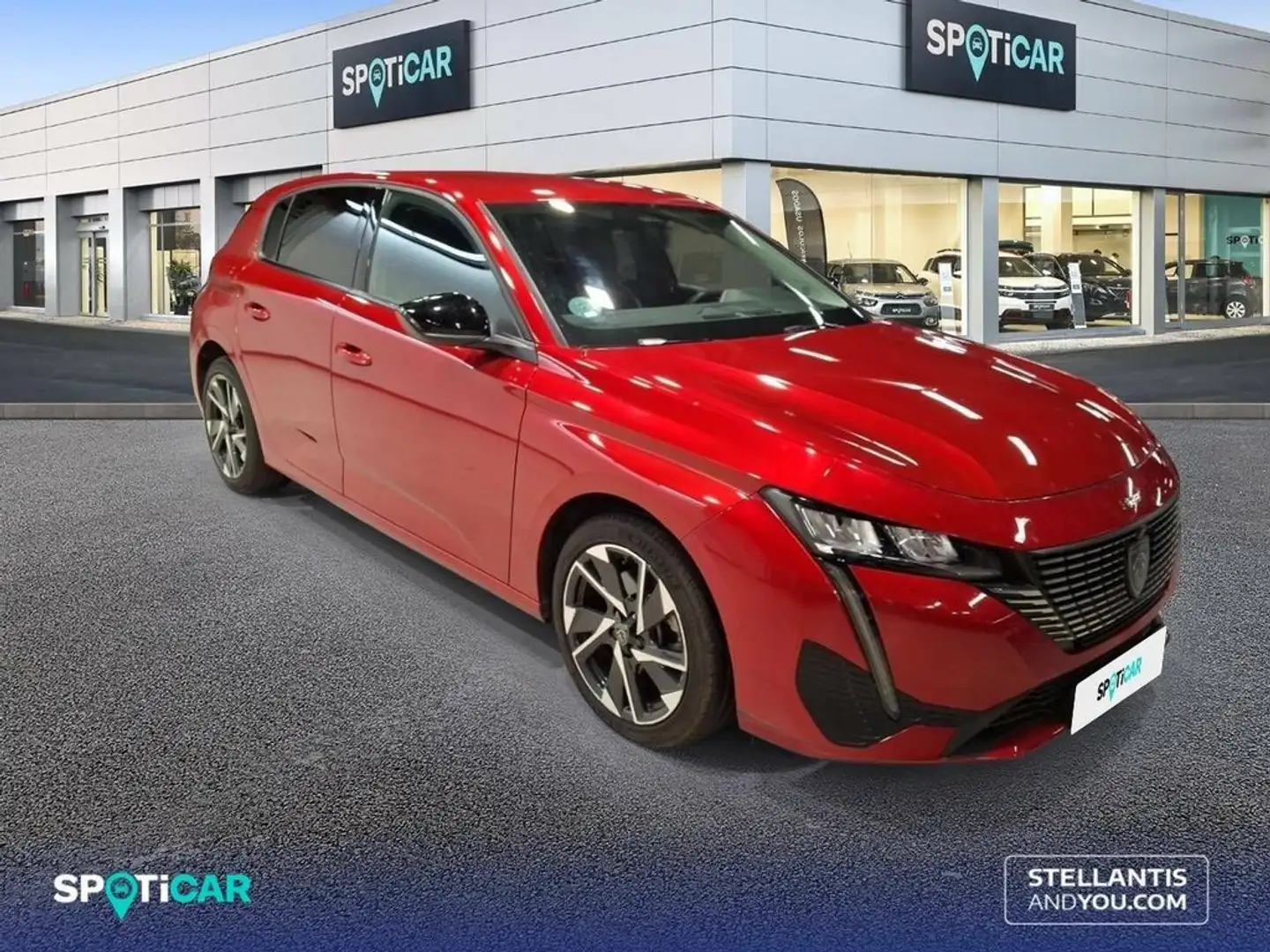 Peugeot 308 1.5 BlueHDi S&S Allure EAT8 130 Rojo - 2