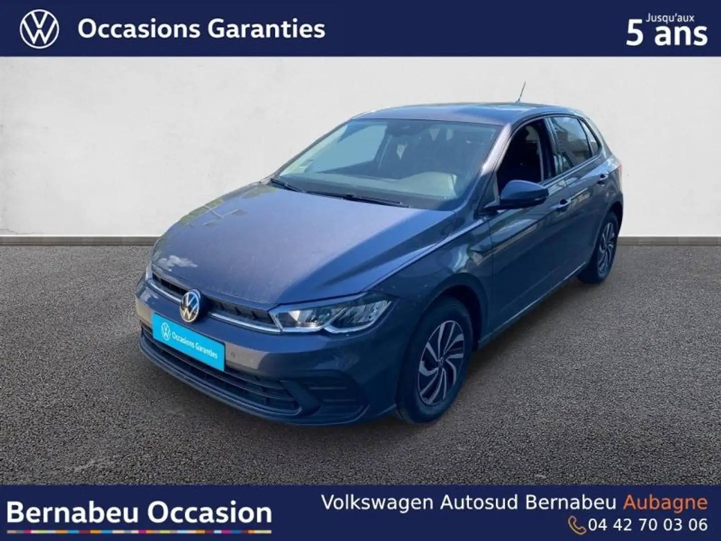 Volkswagen Polo 1.0 TSI 95ch VW Edition Gris - 1