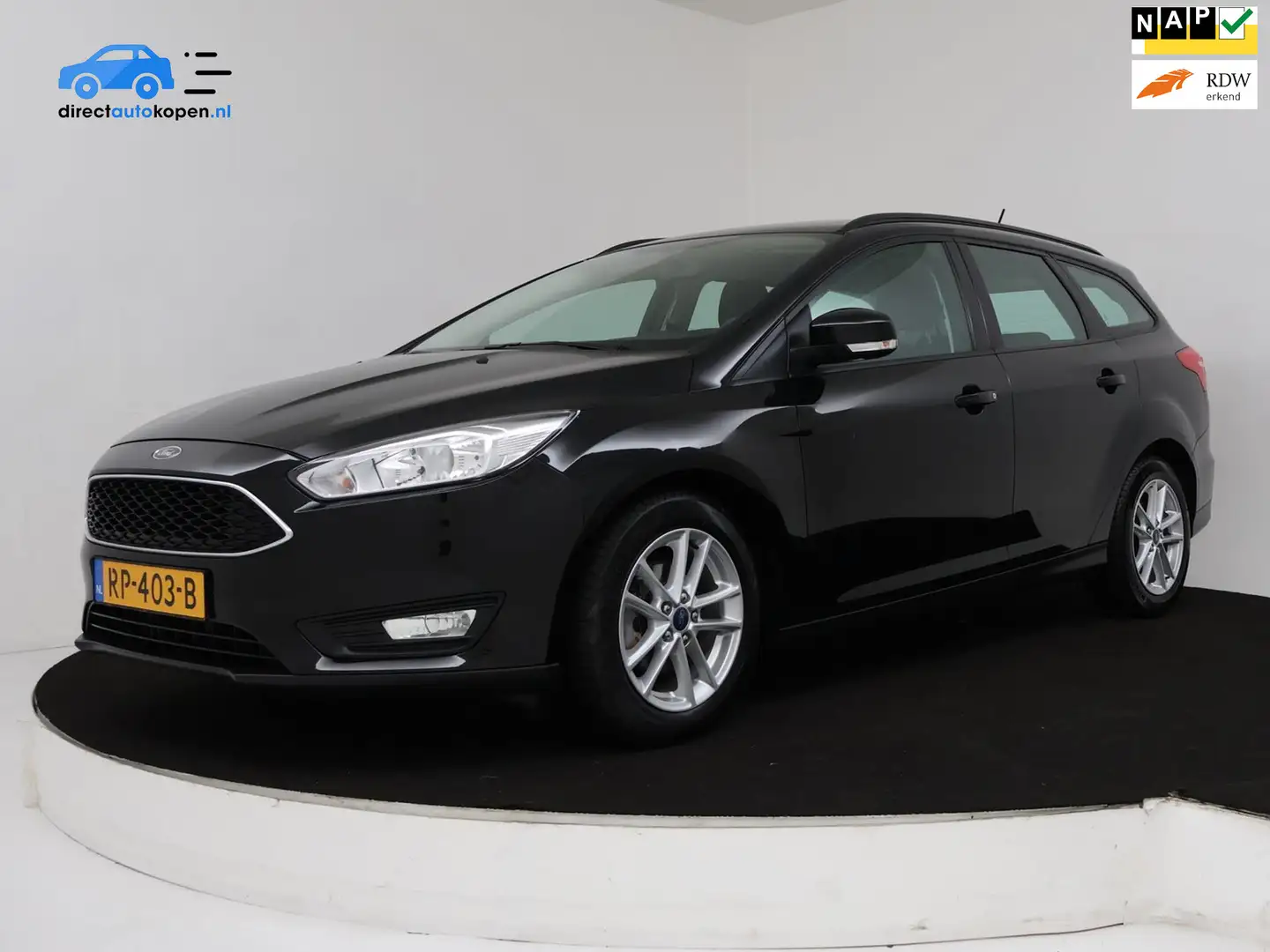 Ford Focus Wagon 1.0 Lease Edition NAVI | Bluetooth | dealer Noir - 1