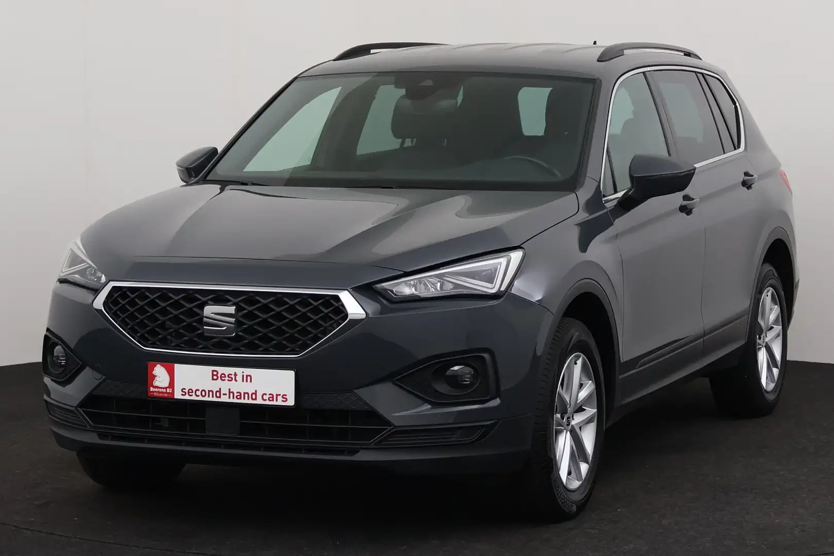 SEAT Tarraco 2.0 TDI DSG + 7PL. + GPS + CAMERA + PDC + CRUISE + Grijs - 1