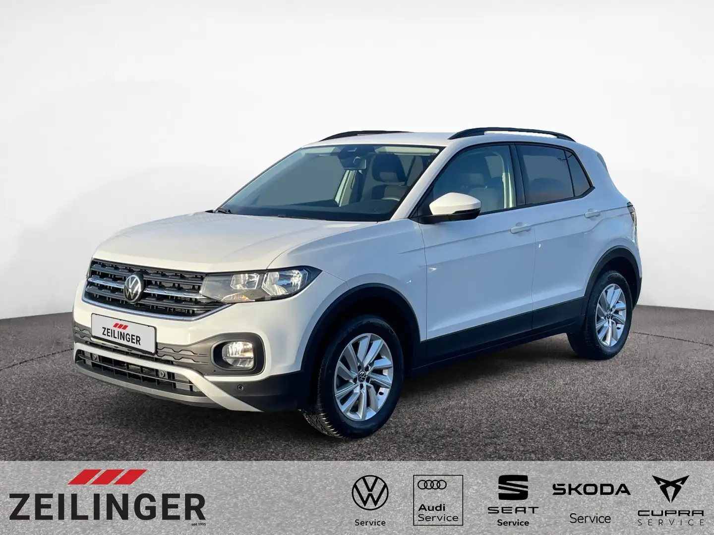 Volkswagen T-Cross Life TSI|ACC|TOTWINKEL|APPCONNECT|WINTER Weiß - 1