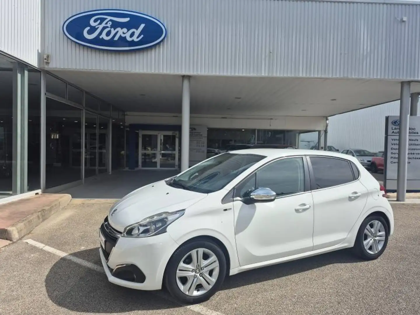 Peugeot 208 1.2 PureTech 82ch Style 5p Blanc - 2