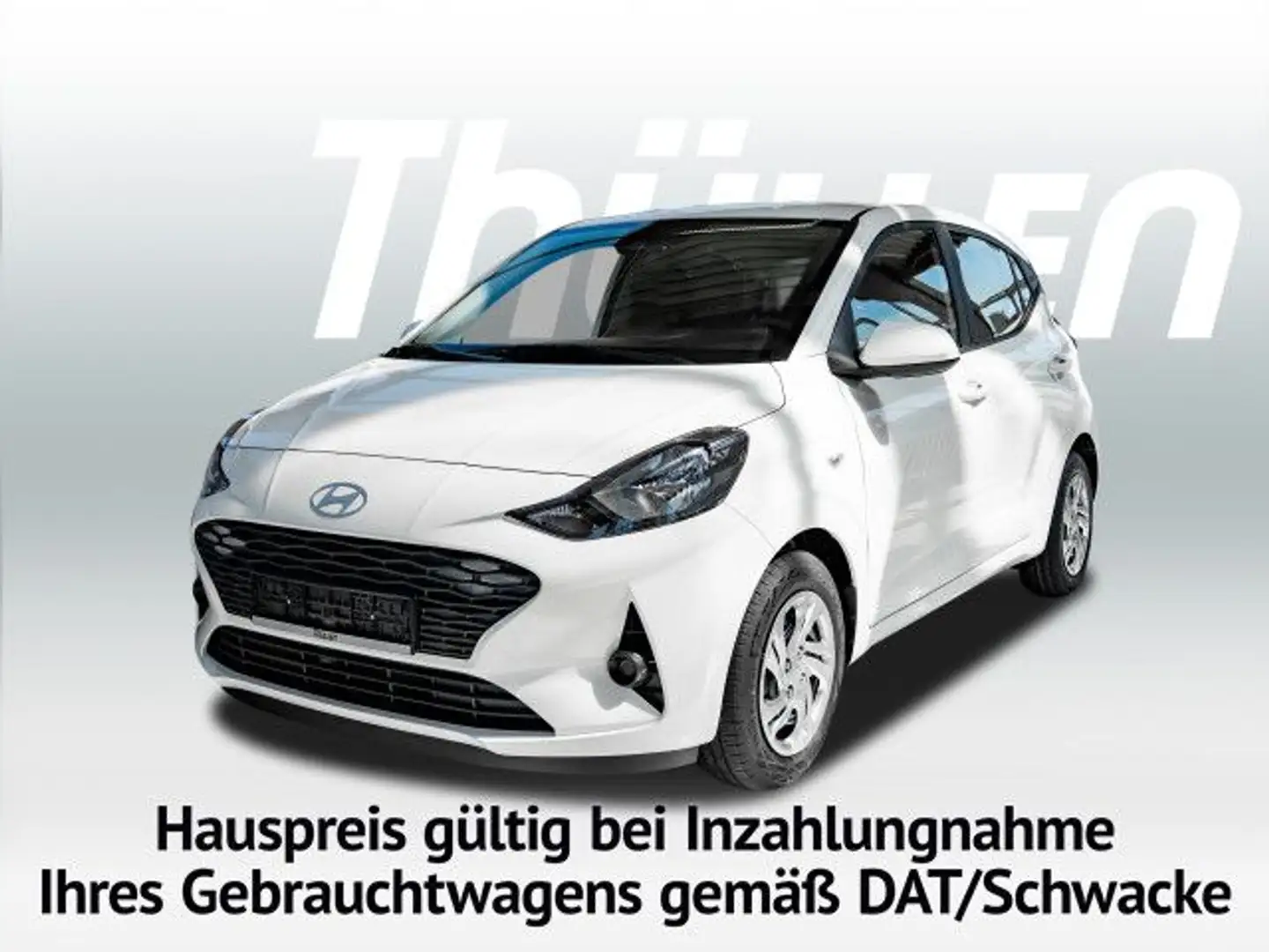 Hyundai i10 Select 1.0 Benzin Bluetooth Navi Klima Weiß - 1