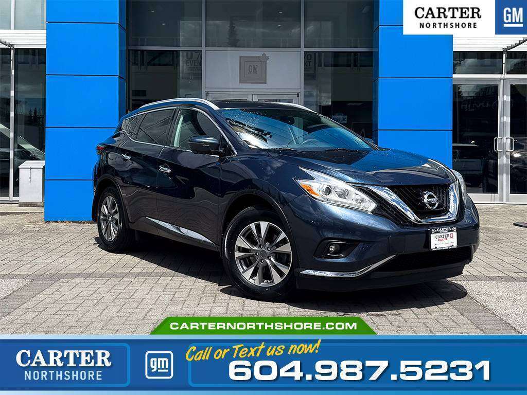 Blue 2016 Nissan Murano SUV / Crossover All-Wheel Drive Automatic