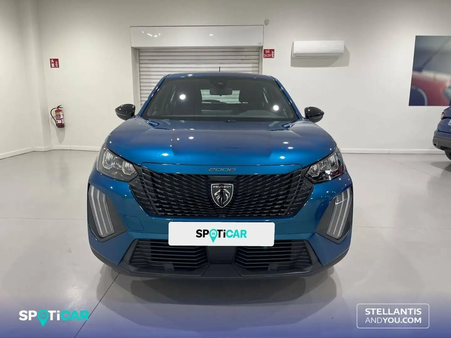 Peugeot 2008 N  Hybrid 136 eDCS6 Style Bleu - 2