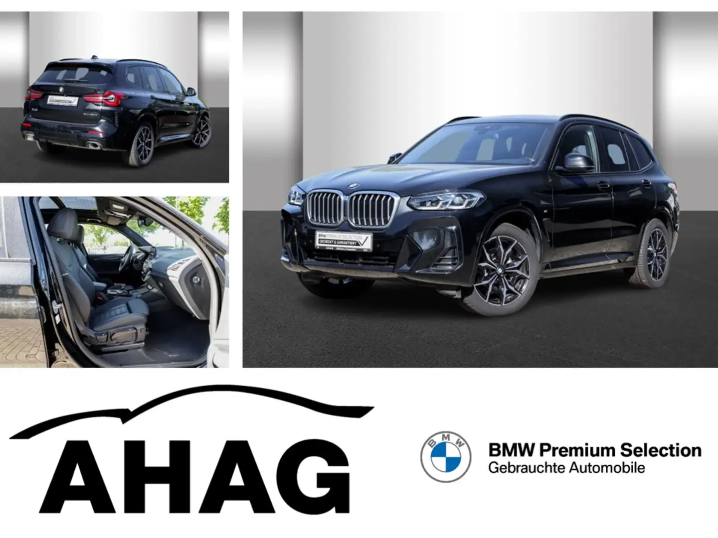 BMW X3 xDrive30d AT M Sportpaket Innovationsp. EDC Schwarz - 1
