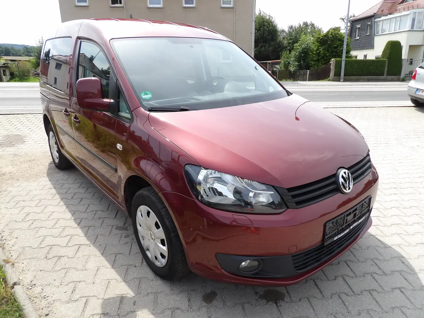 Volkswagen Caddy Roncalli Edition, Klima, 7-Sitzer, HU-AU NEU Rot - 1