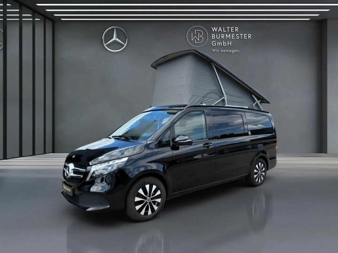 Mercedes-Benz Marco Polo 300 d 4MATIC Easy Up+Distronic+AHK25+ Black - 2