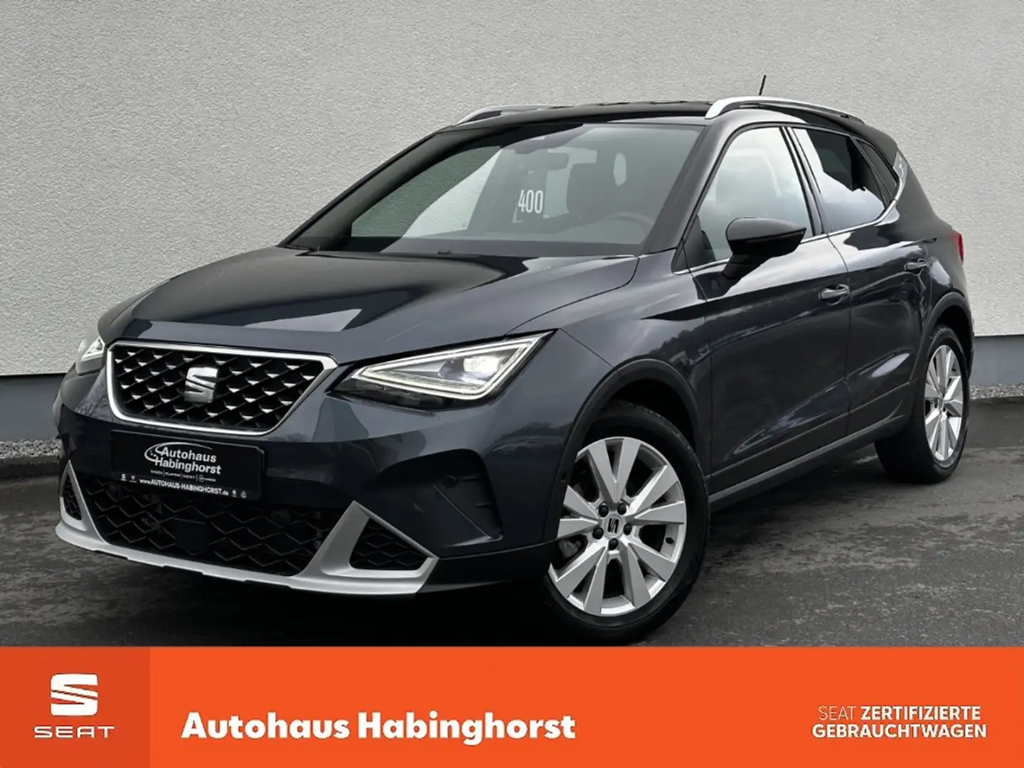 SEAT Arona 1.0 TSI DSG Xperience Pro ACC Navi LED Shz FullLin Grau - 1