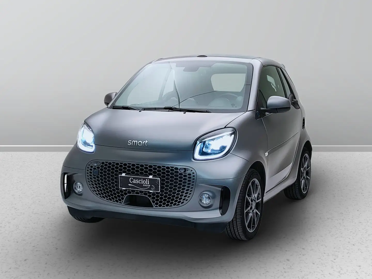 smart forTwo cabrio 22kW EQ suitegrey-grey Grigio - 1