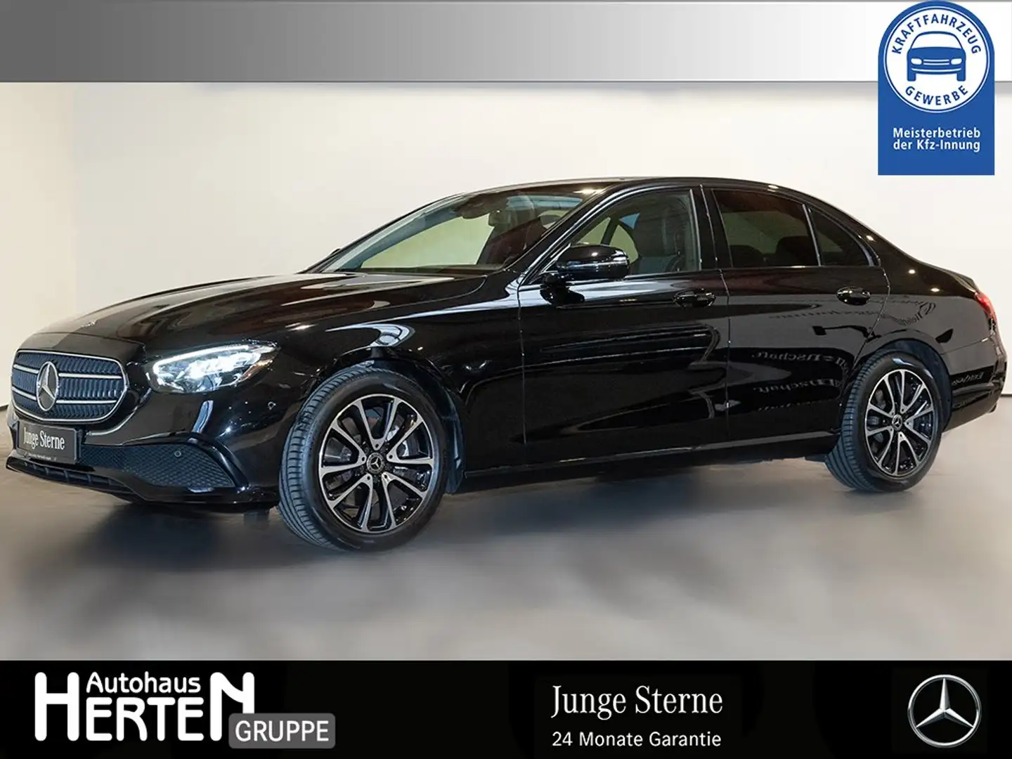 Mercedes-Benz E 200 Avantgarde+Business+Night+Totwinkel+Kamera Negru - 1