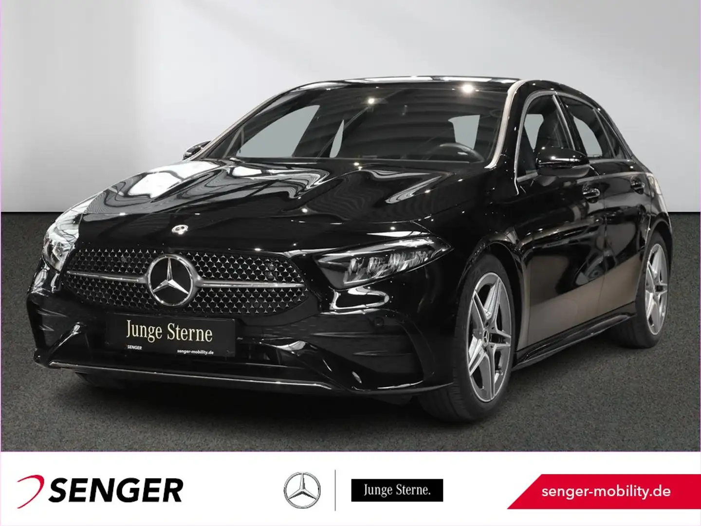 Mercedes-Benz A 180 AMG-Line Kamera Winter-Paket Ambiente LED Noir - 1