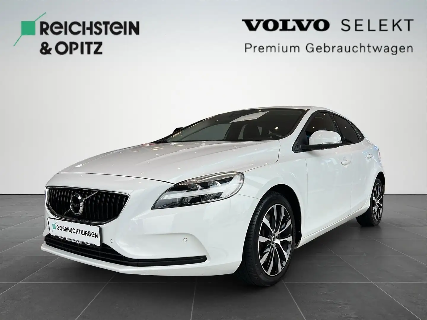 Volvo V40 D2 Geartronic Momentum/Navi/Klima/Sitz-HZ Weiß - 1