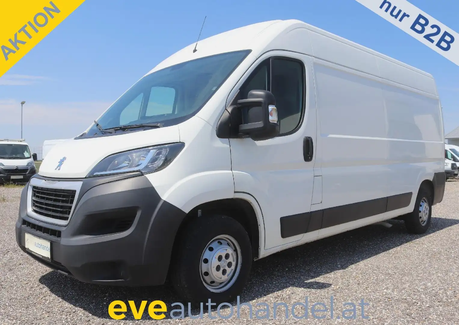 Peugeot Boxer L3H2 Kasten BlueHDi 140 AHK KLIMA TEL Parksens. Blanc - 1