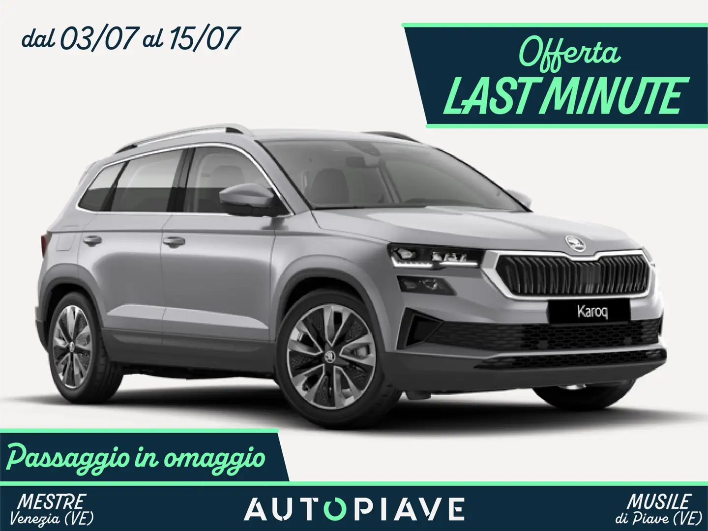 Skoda Karoq 1.5 TSI ACT Style Argento - 1