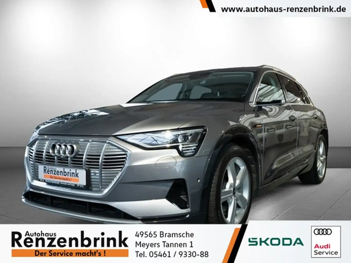 Audi e-tron 50 quattro advanced HEAD-UP+360°+AHK+MATRIX Grau - 1