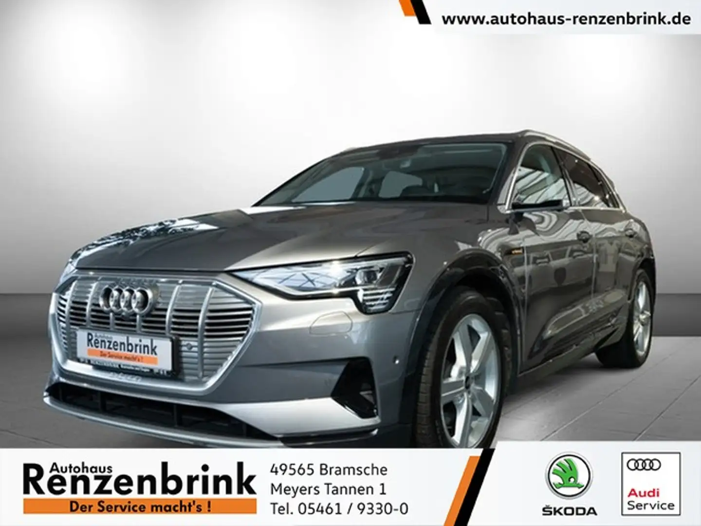 Audi e-tron 50 quattro advanced HEAD-UP+360°+AHK+MATRIX Grau - 1