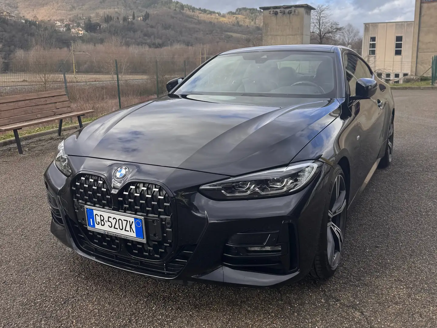 BMW 420 Msport  coupe' Nero - 2