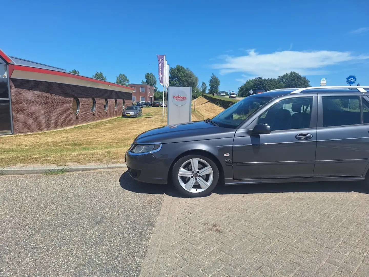 Saab 9-5 Estate 2.3t griffin Grijs - 1