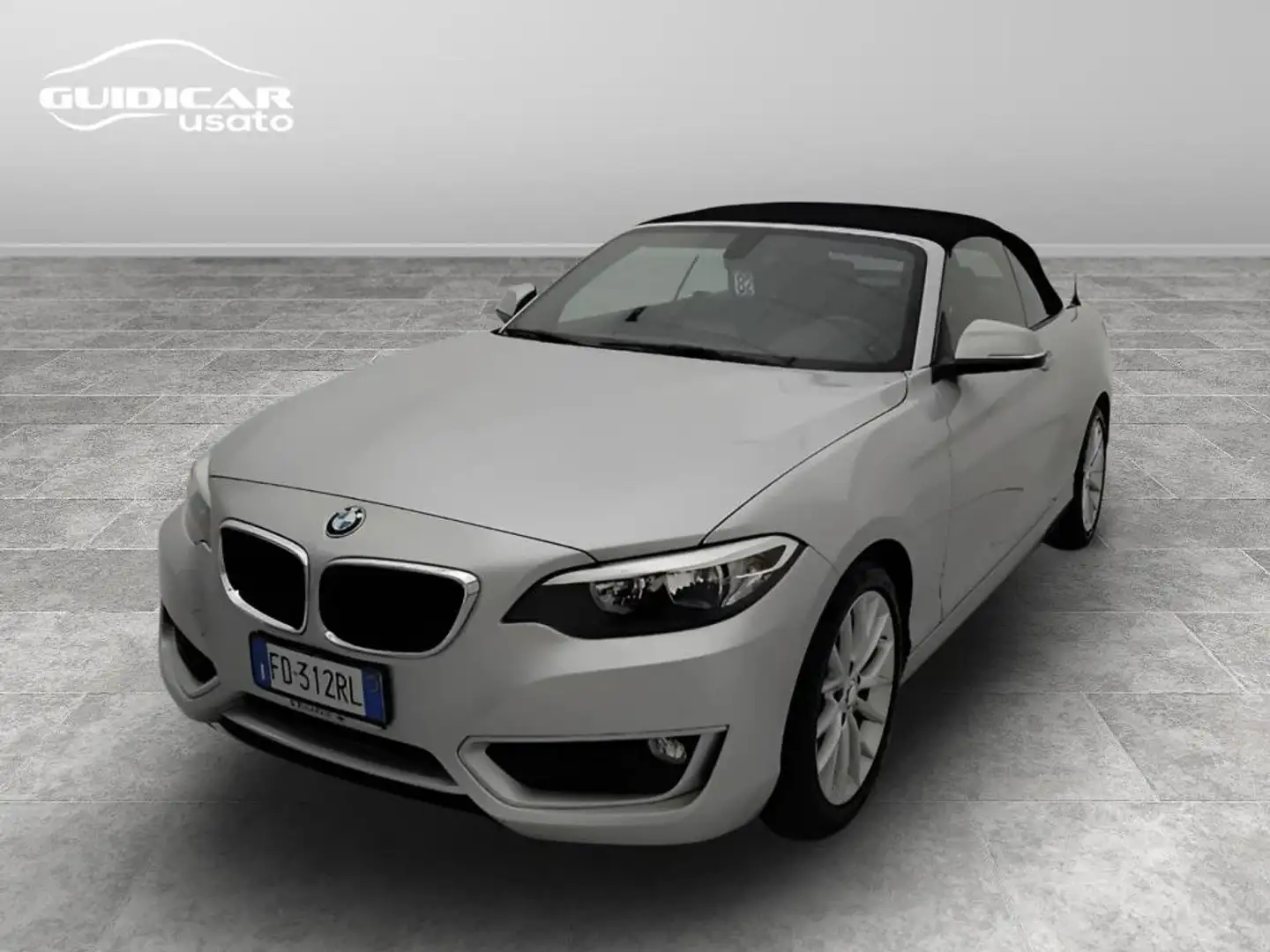 BMW 218 d Cabrio Sport auto Gri - 1