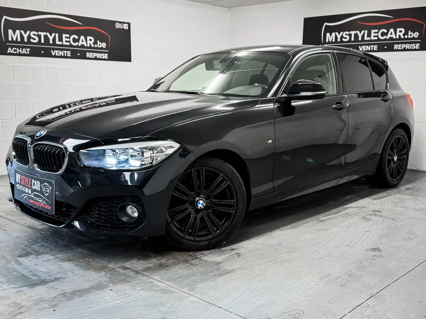 BMW 116 d PACK M, NAVI, ALCANTARA, GARANTIE 1AN Zwart - 1