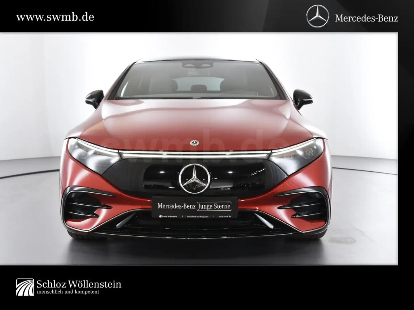 Mercedes-Benz EQS 450+ AMG/DigitalLight/Fahrass+/Pano/Burm/HuD Roşu - 2