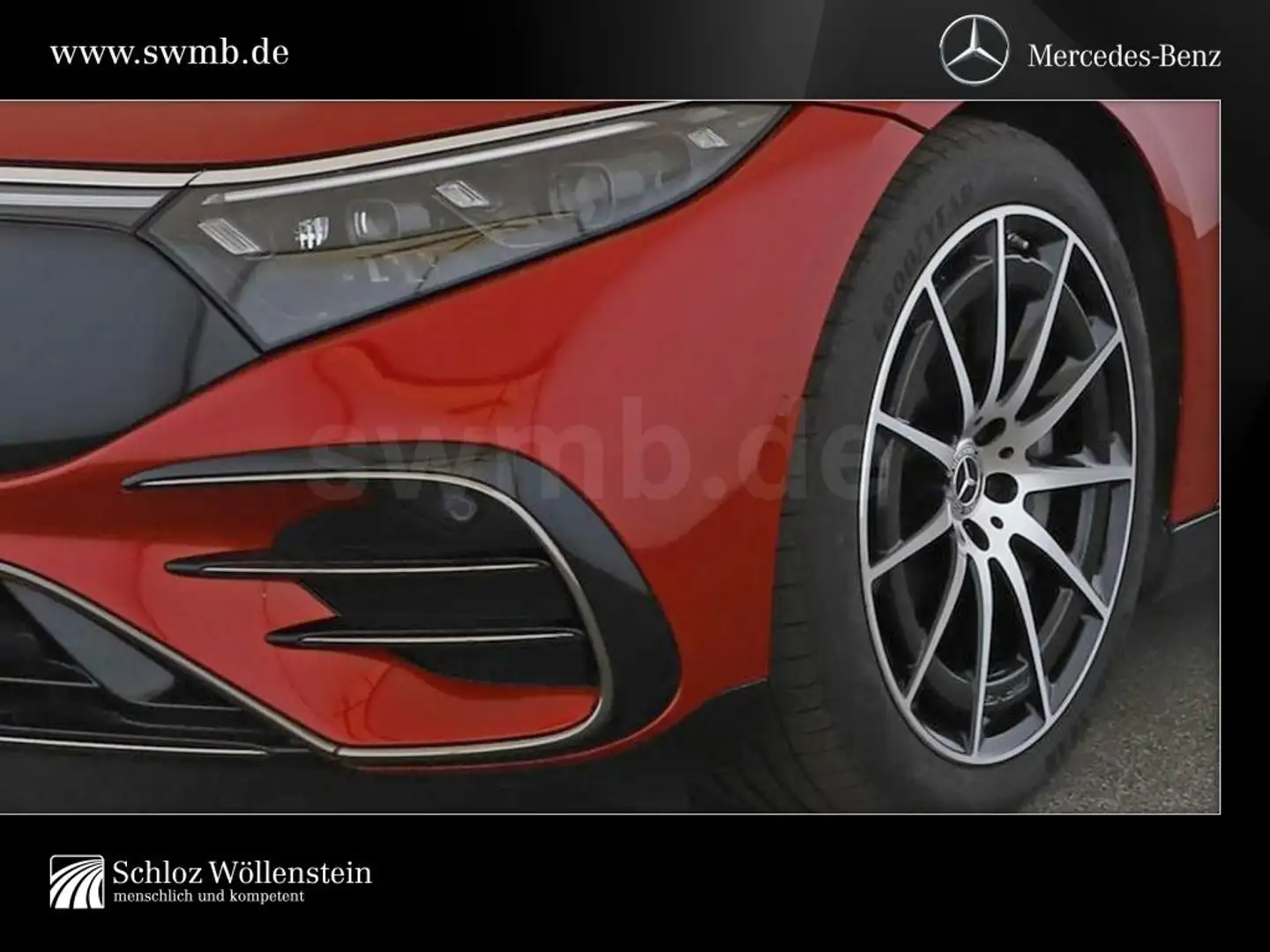 Mercedes-Benz EQS 450+ AMG/DigitalLight/Fahrass+/Pano/Burm/HuD Rojo - 2