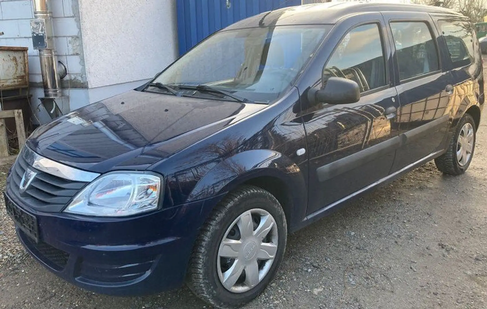 Dacia Logan LIVE II/ unfall 2x Türen rechts streifschaden Bleu - 1