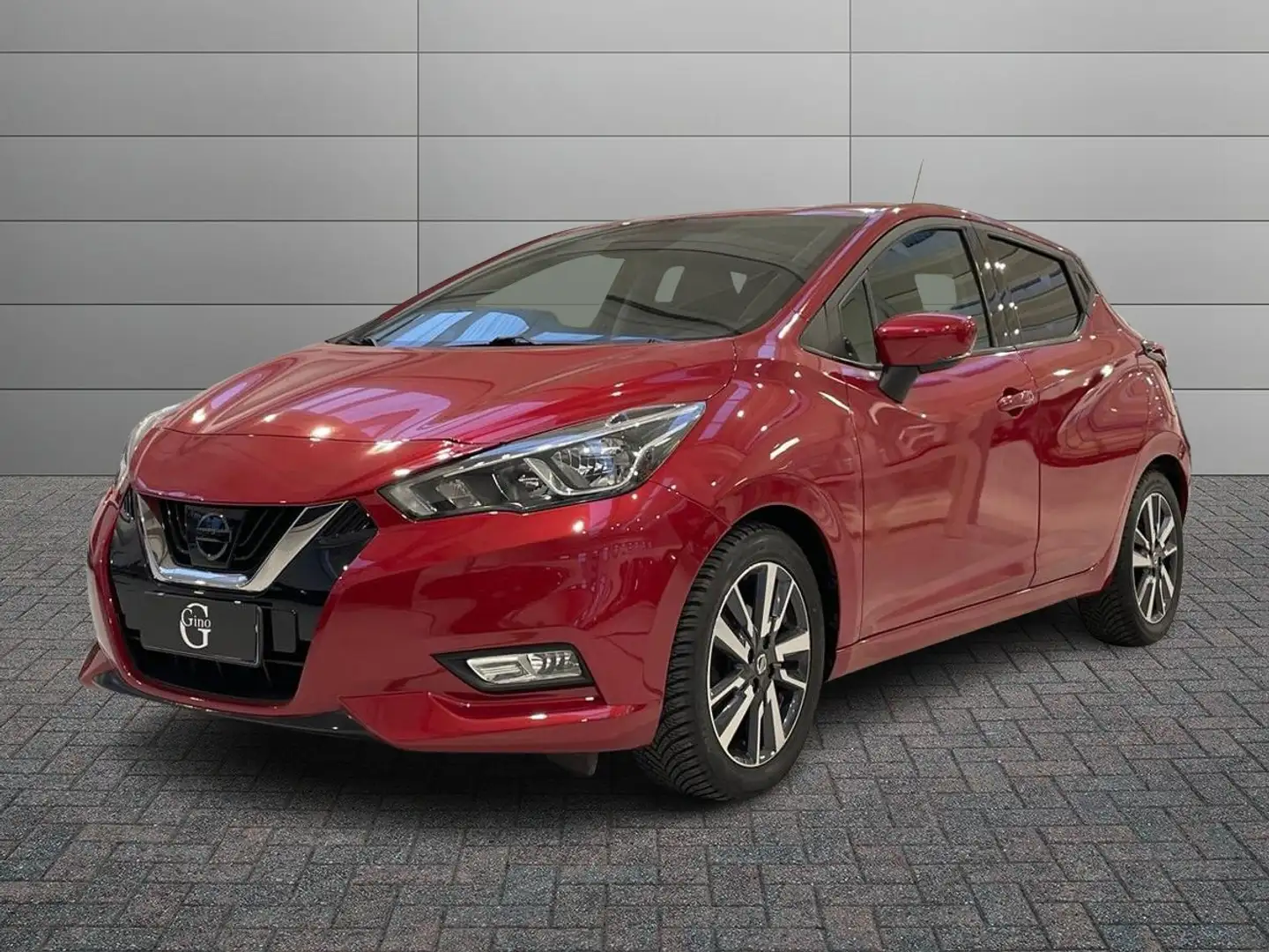 Nissan Micra 0.9 N-Connecta 90cv Rouge - 1