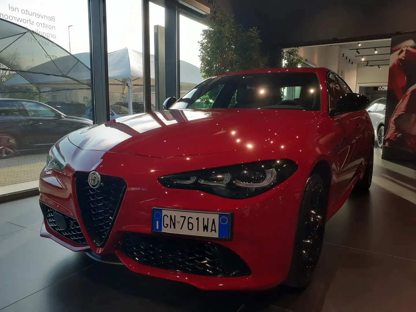 Alfa Romeo Giulia Giulia 2.0 Turbo 280 CV AT8 AWD Q4 Veloce Rosso - 2
