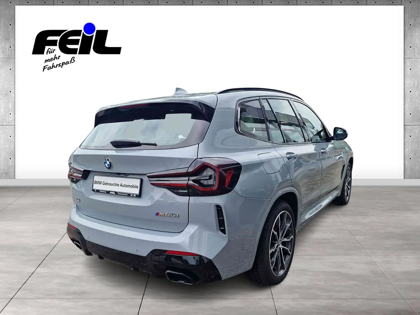 BMW X3 M 40i   Head-Up HK HiFi DAB LED WLAN RFK Shz Grey - 2