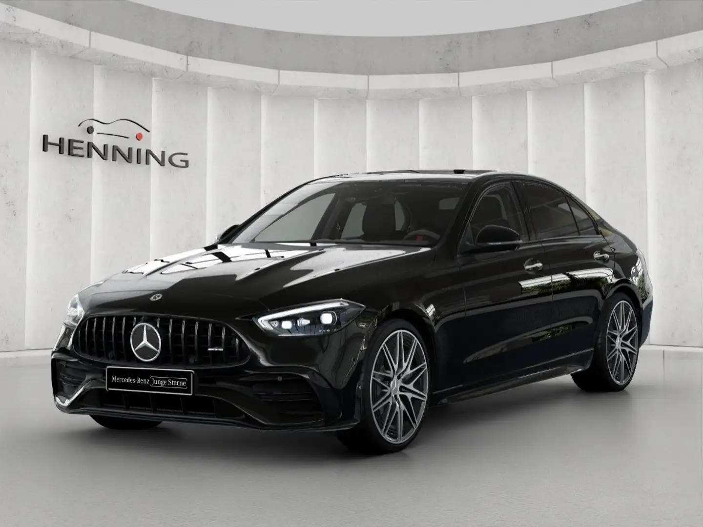 Mercedes-Benz C 43 AMG 4M Pano 3D Burmester Head-up Distro 20" Noir - 1