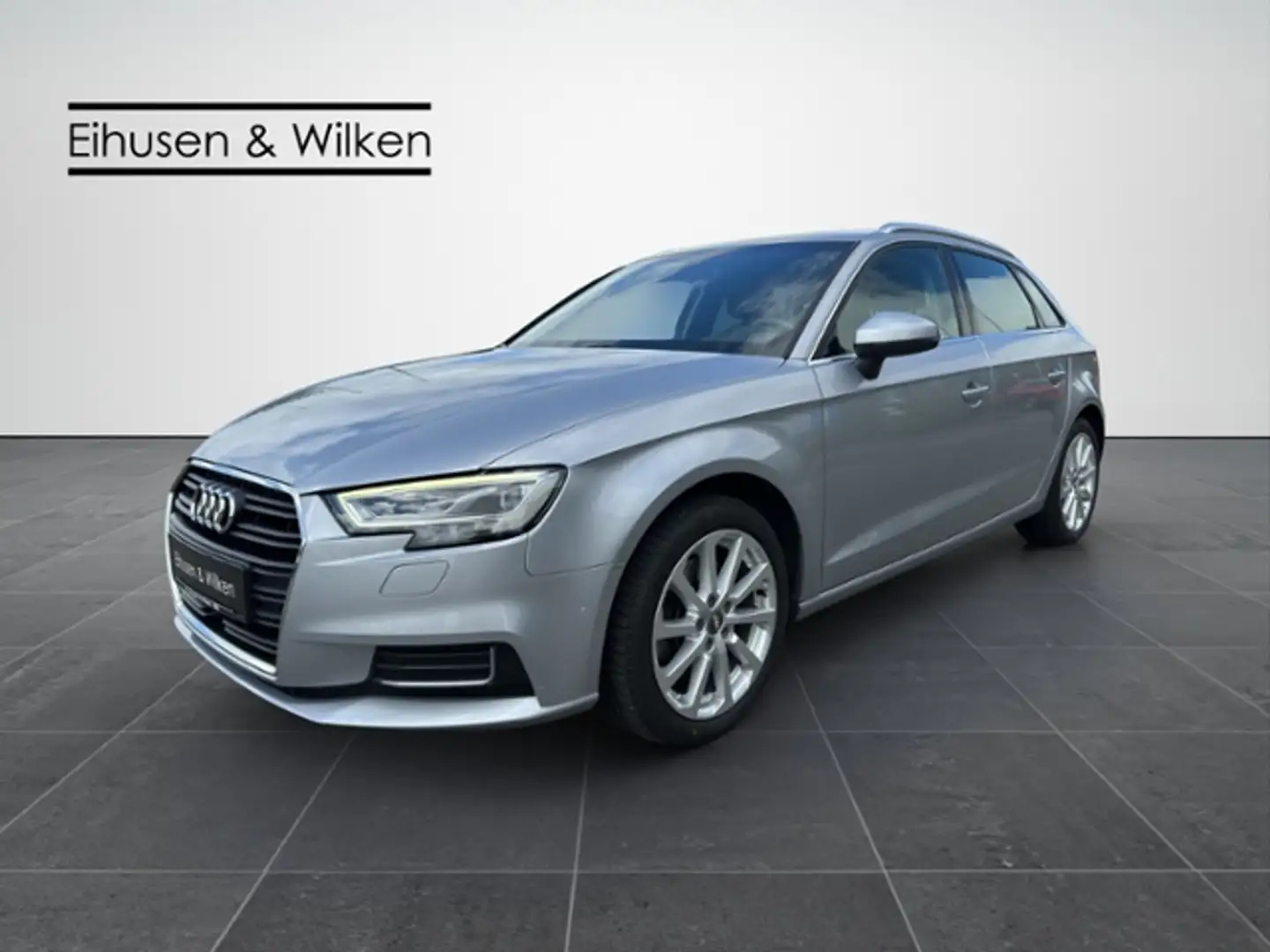 Audi A3 Sportback 35+TDI+DESIGN+LED+NAVI+ACC+ Silver - 2