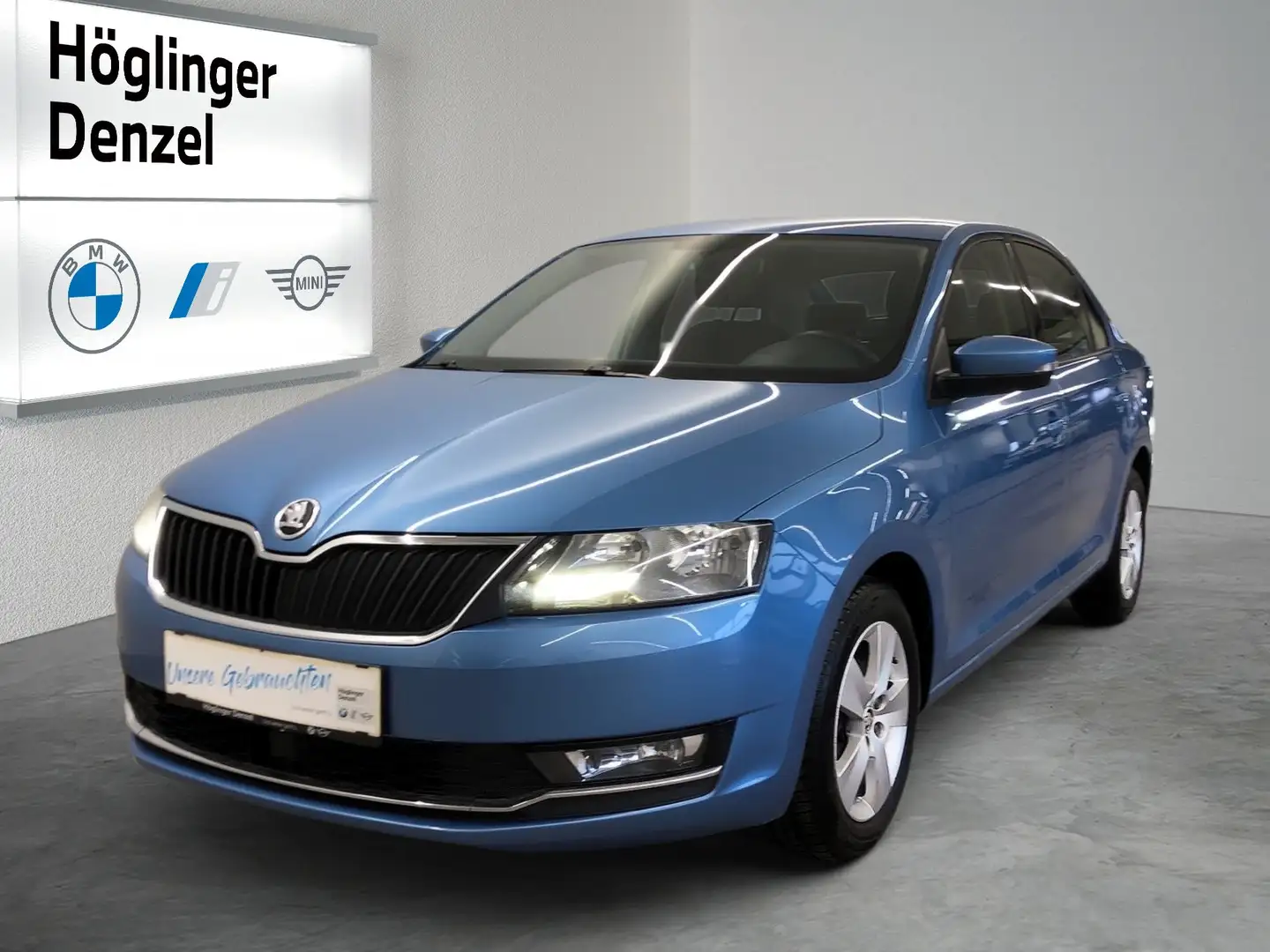 Skoda Rapid/Spaceback Rapid 1,0 TSI Sport Blau - 1