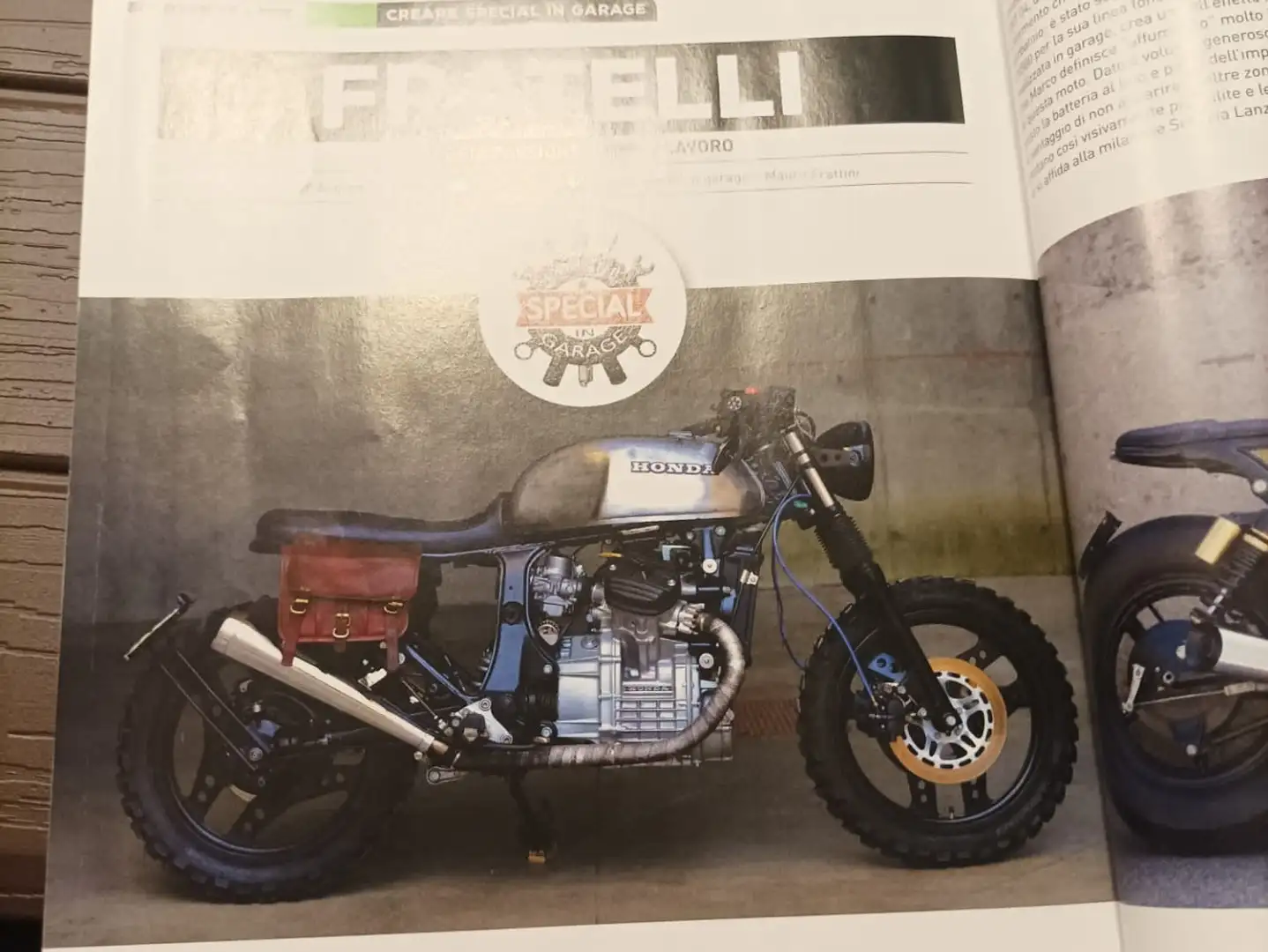 Honda CX 500 cafè racer Gri - 1