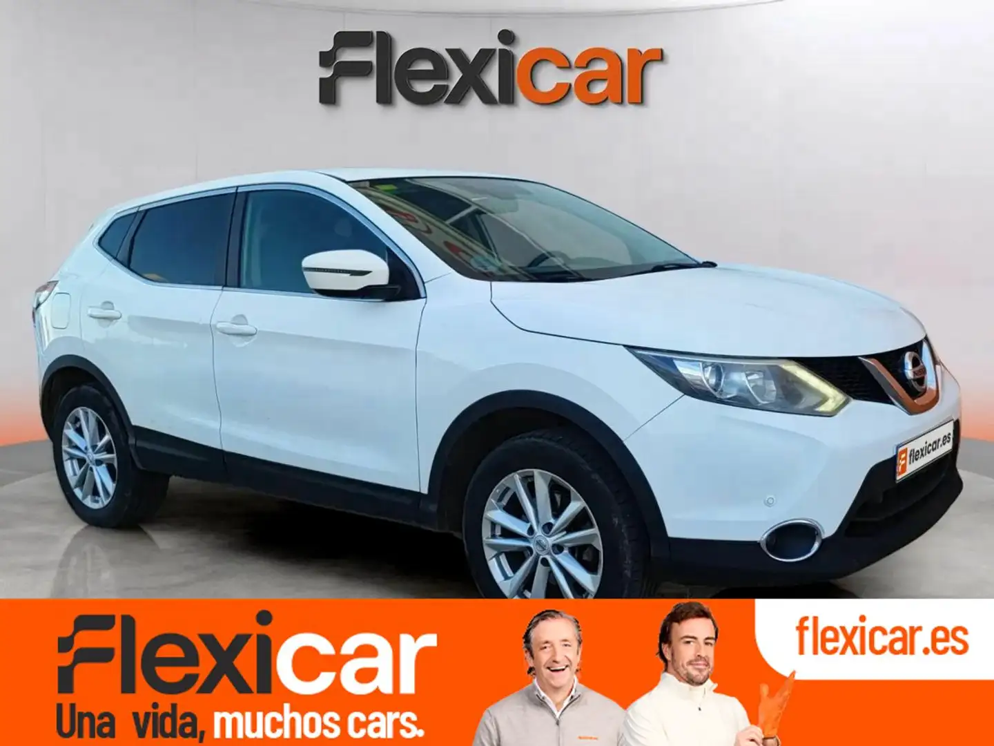 Nissan Qashqai 1.5dCi Acenta 4x2 Weiß - 1
