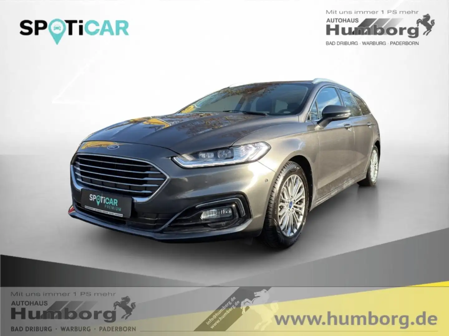Ford Mondeo Turnier 2.0 Hybrid Titanium SHZ AHK Mehrzonenklima Gris - 1