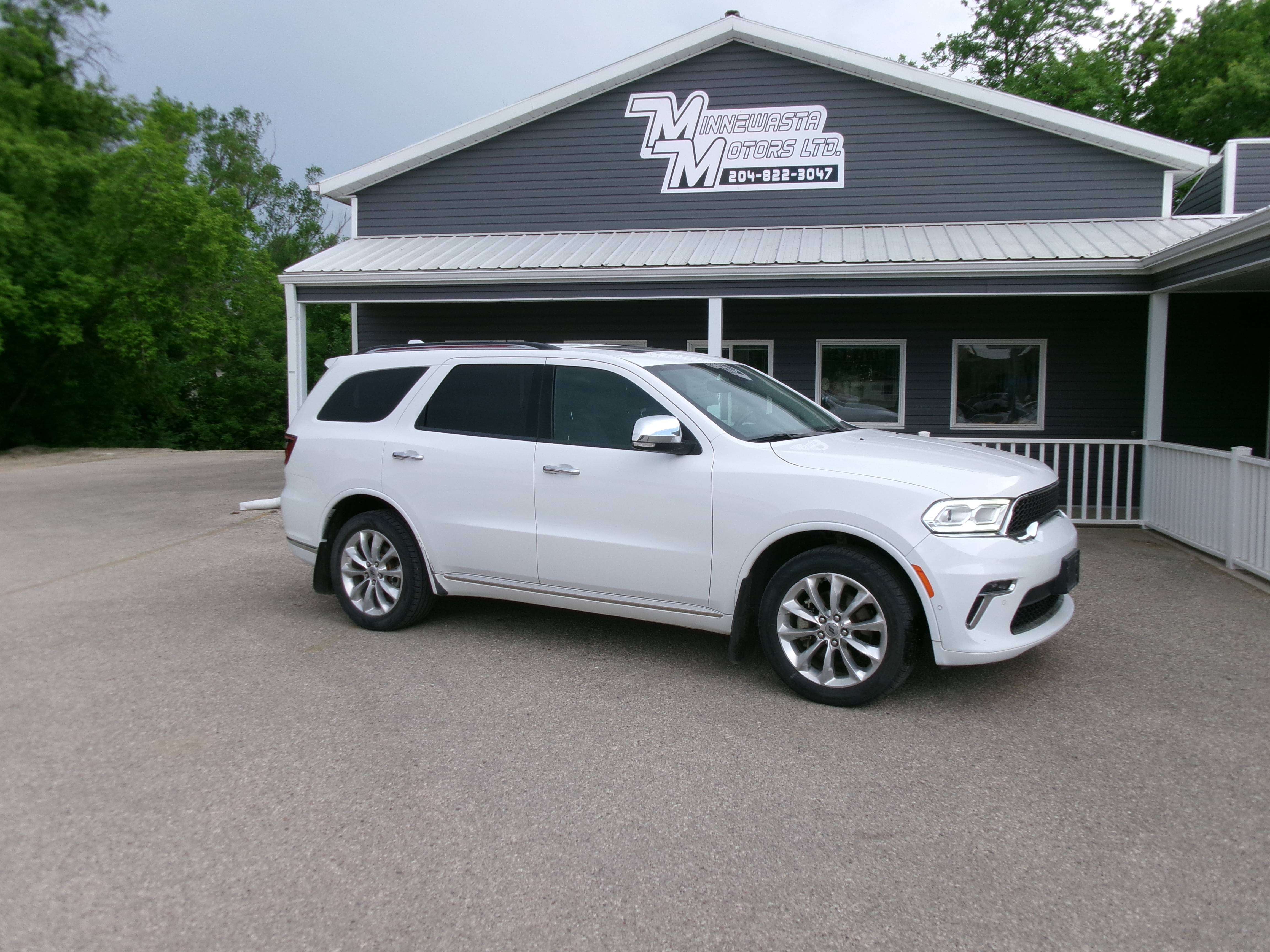 White 2021 Dodge Durango Citadel AWD SUV / Crossover All-Wheel Drive Automatic