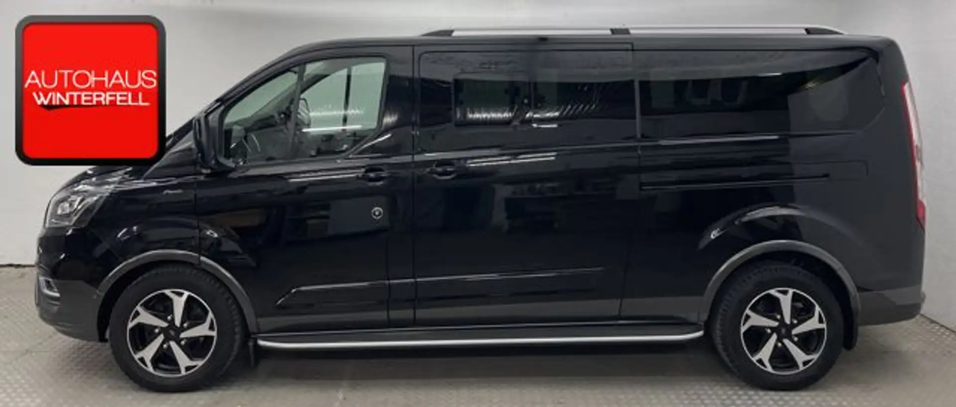 Ford Tourneo Custom 320 L2H1 Active 8SITZ+AHK+STANDHE Schwarz - 2