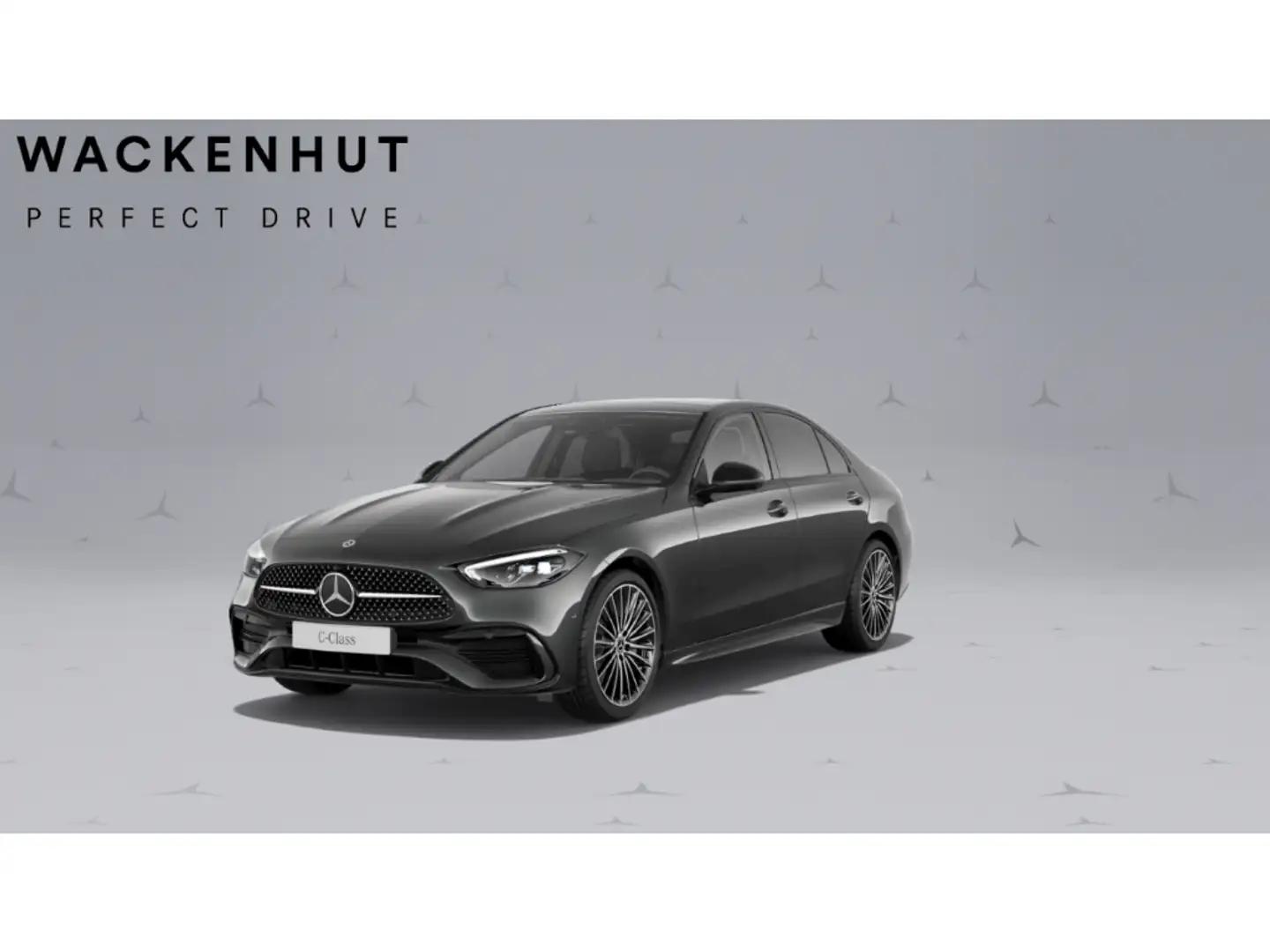 Mercedes-Benz C 220 d 4M AMG NIGHT LED AHK PANO FAP+ 360°MEMORY Szary - 1