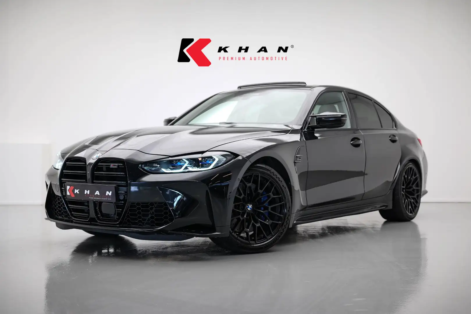 BMW M3 3-serie Competition |Pano|Facelift|H&K|360Cam|Memo Schwarz - 1