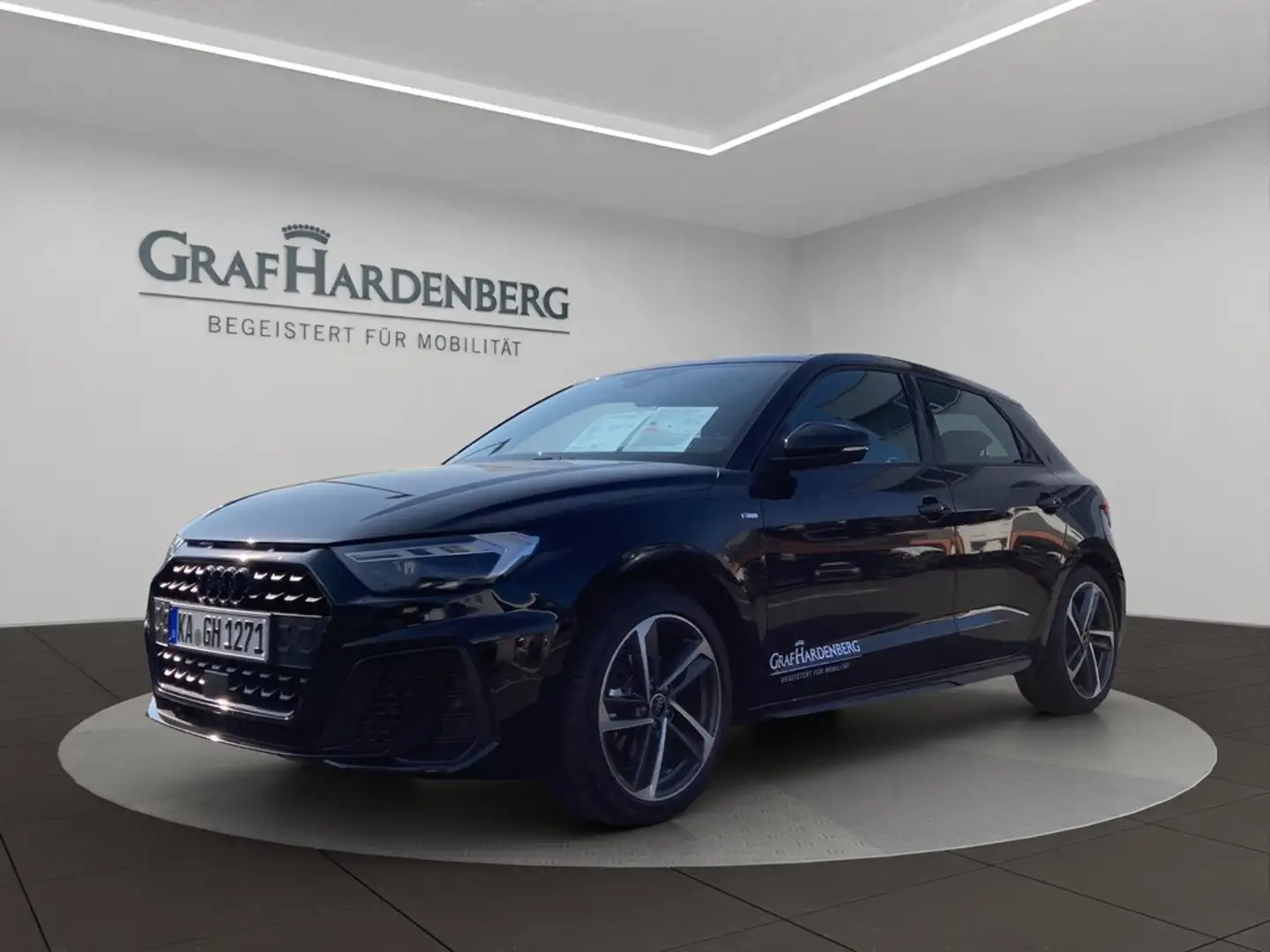 Audi A1 Sportback S line 30 TFSI S tronic Schwarz - 1