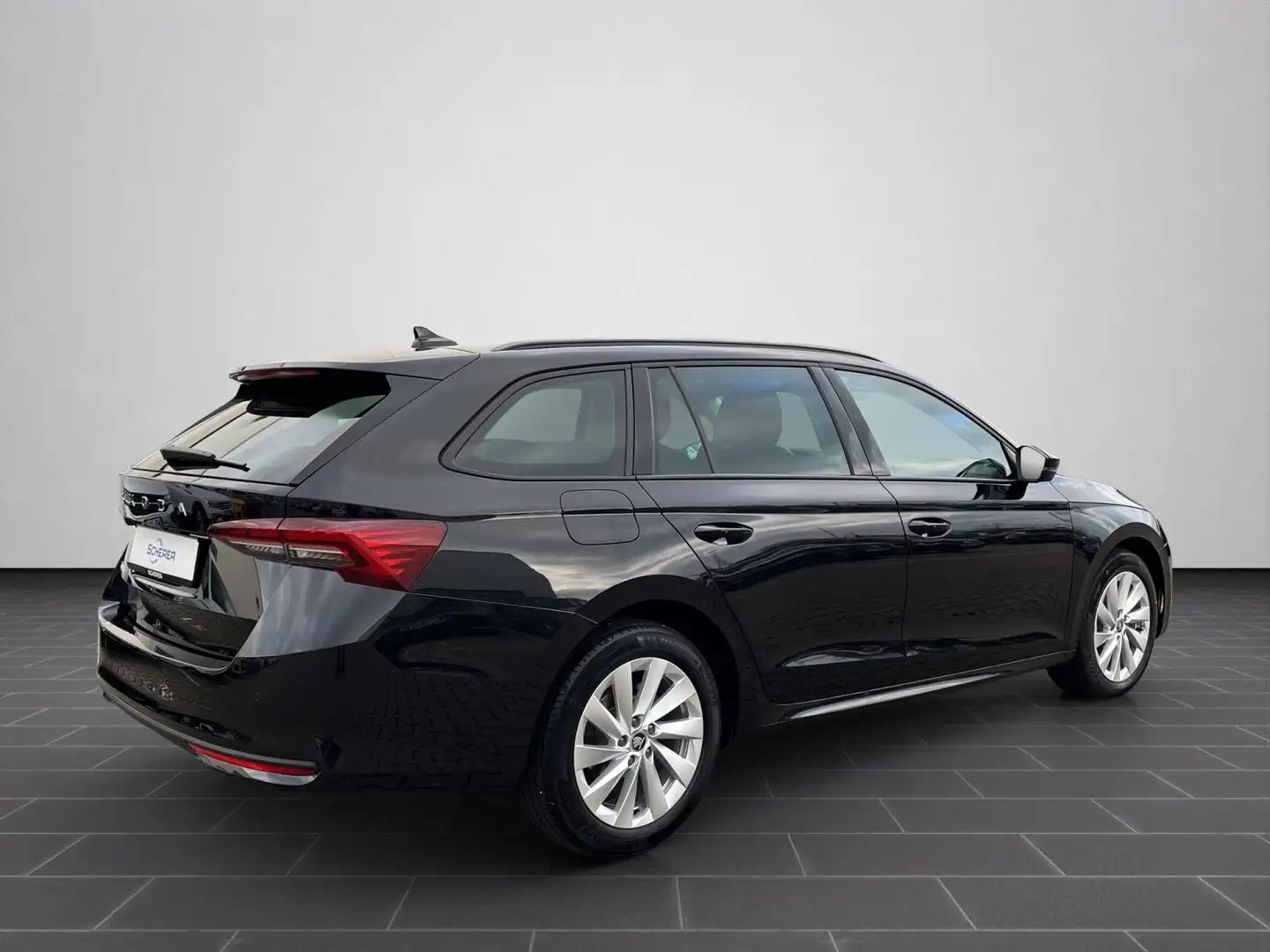 Skoda Octavia Combi 2,0 TDI DSG Selection NAVI/LED/Lan Schwarz - 2