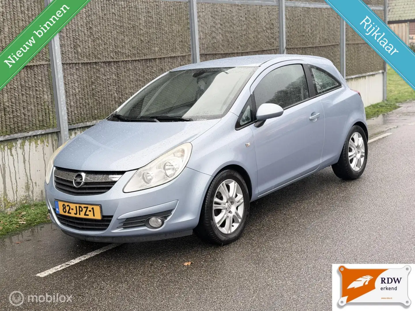Opel Corsa 1.4-16V Sport NAP/NETTE AUTO/AIRCO/CRUISE CONTROLE Blauw - 1