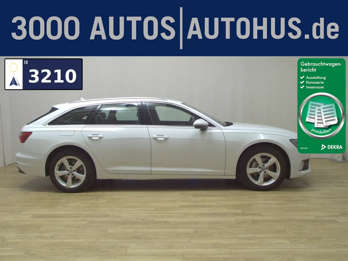 Audi A6 Avant 35 TDI sport T-Leder Navi+ vc Sound Weiß - 1