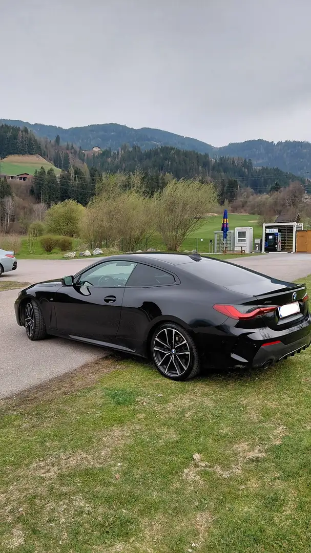 BMW 420 420d 48 V Coupe xDrive Aut. Schwarz - 2