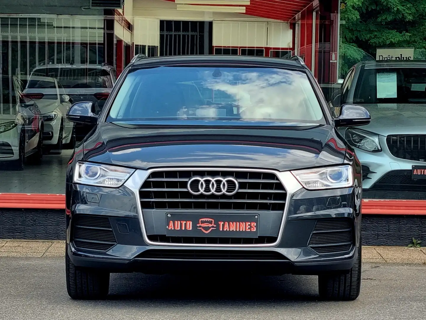 Audi Q3 1.4 TFSI S tronic / Sport / 1er Main / Led / Navi Grijs - 2