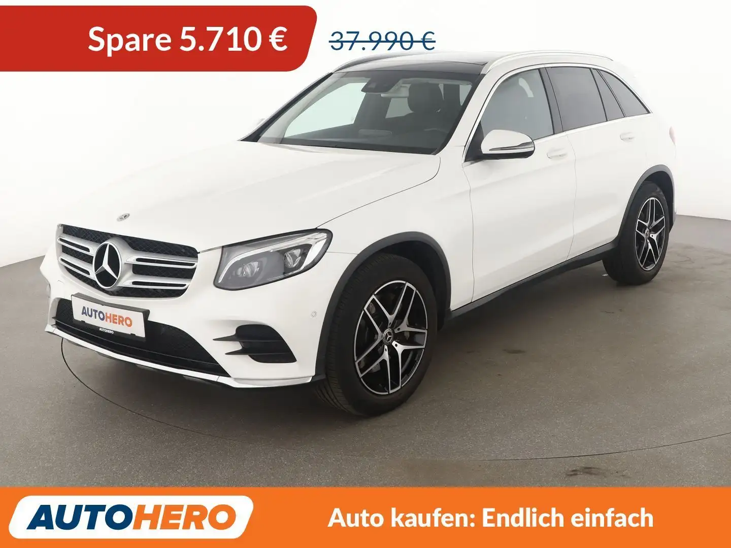Mercedes-Benz GLC 250 GLC 250 4Matic AMG Line Aut.*NAVI*LED*TEMPPO*CAM* Schwarz - 1