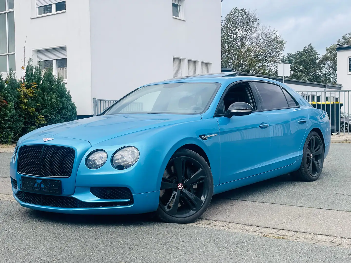 Bentley Flying Spur Flying Spur V8 S Mulliner 4.0 GARANTIE/MASSAGE Azul - 1
