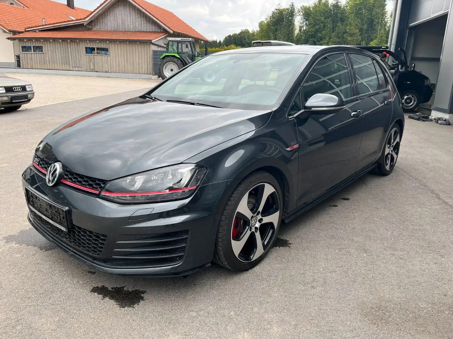 Volkswagen Golf 2.0 TSI DSG GTI* AHK*Xenon*Navi*Alcantara Gris - 1